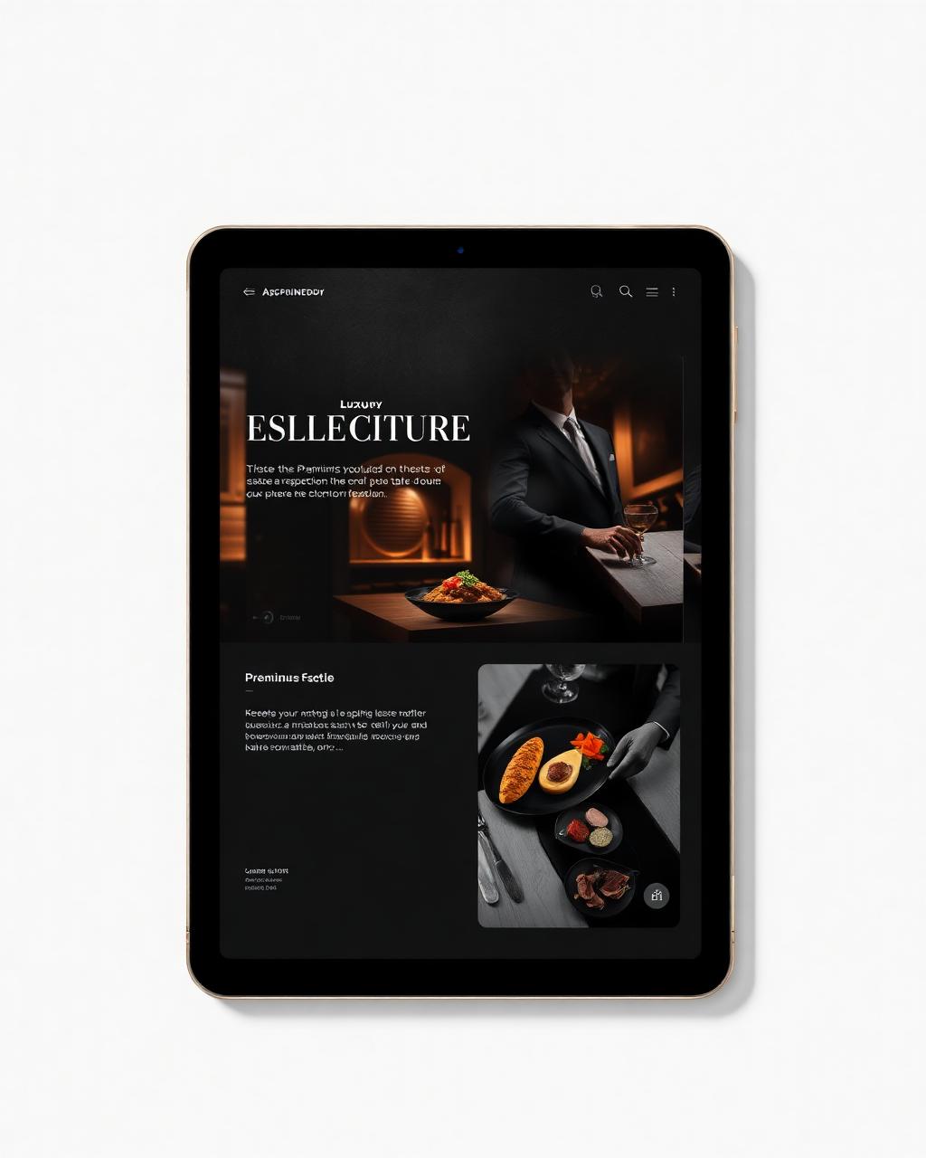 Projeto Esllecture Restaurante — Branding Digital pela Studio Mantto